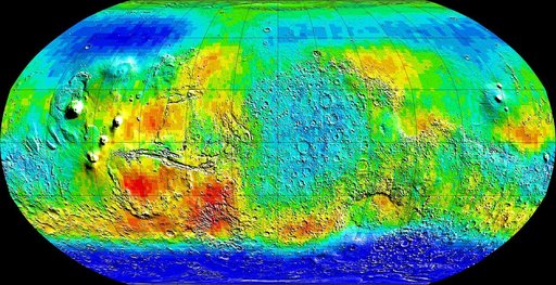 Global Map of Epithermal Neutrons
