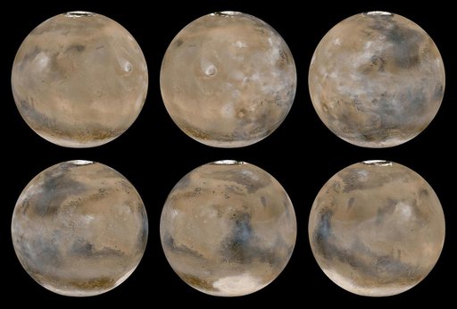 A Mid-Northern Summer/Southern Winter Mars