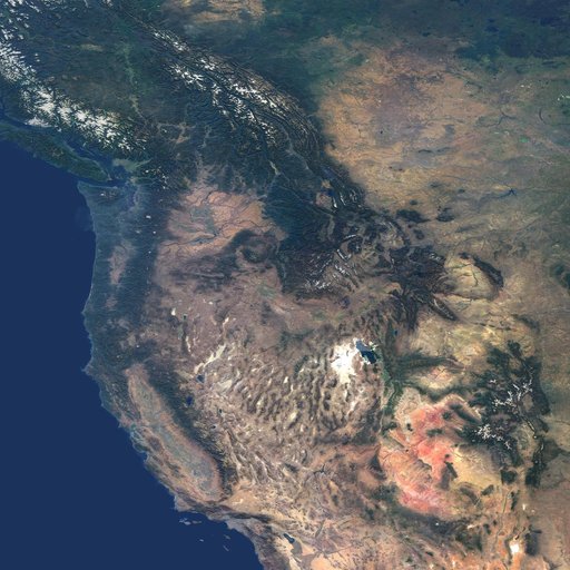 Western United States and Southwestern Canada