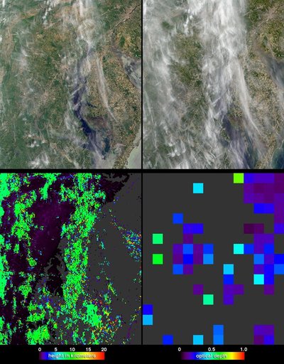 Students and NASA Study Aerosols over Baltimore