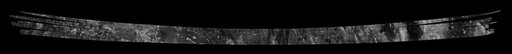 Titan Radar Swath T-50 Flyby - Feb. 7, 2009