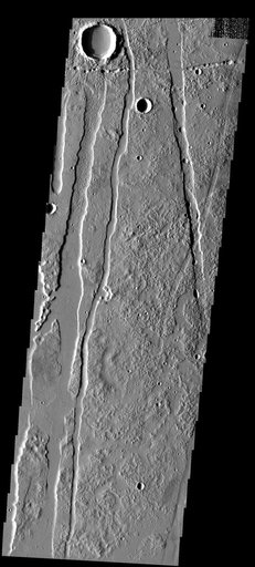 Craters, Pit Chains, and Graben, Oh My!