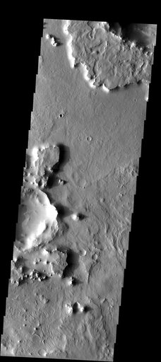 Eroded Crater Ejecta
