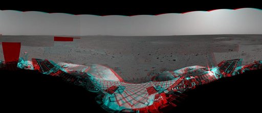 Martian Landscape in 3-D