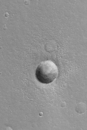 Martian Meteor Crater