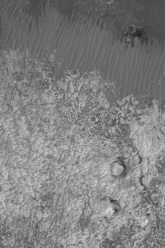 Schiaparelli Sedimentary Rocks