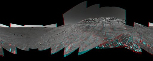 Opportunity at the Wall 3-D