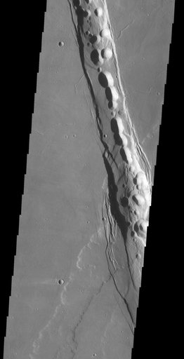 Tractus Catena Collapse Pits
