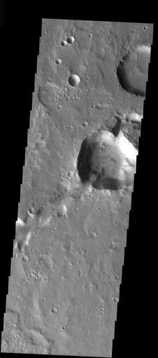 Channel/Crater Interaction