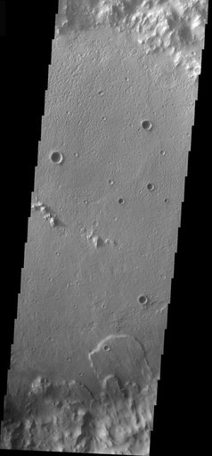 Isidis Crater Landslide