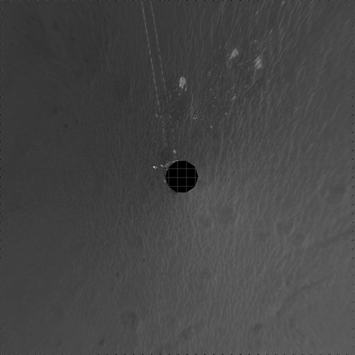 Opportunity View After Sol 321 Drive Vertical