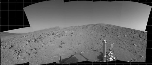 Spirit View on Sol 390