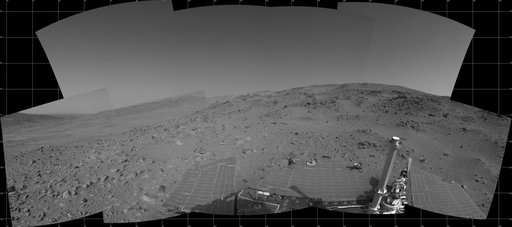 Spirit View on Sol 399