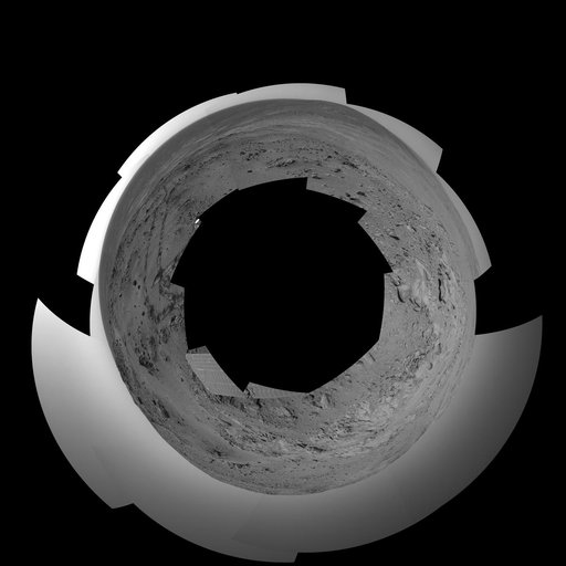 Spirit 360-Degree View on Sol 409 polar