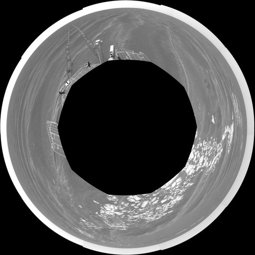 Beside Vostok Crater polar
