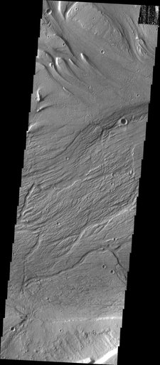 Islands in Kasei Vallis