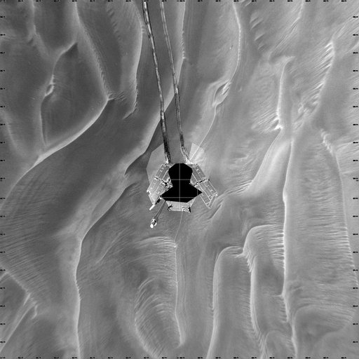Opportunity Sol 446 Position, with Relative Heights