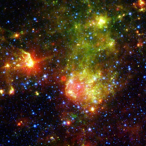 Dusty Death of a Massive Star