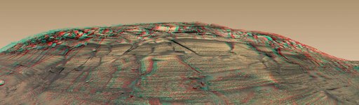 Burns Cliff in Color Stereo