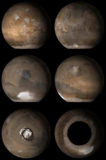 Mars at L<sub>s</sub> 121°