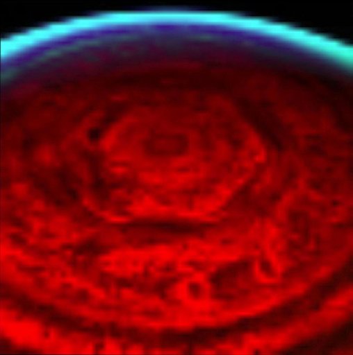 Saturn Strange Hexagon