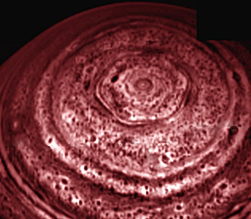 Saturn Active North Pole