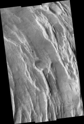 Ascraeus Mons Caldera Wall