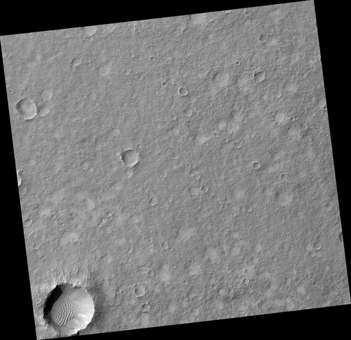 Terrain Southeast of Thaumasia Highlands