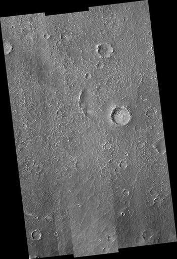 Floor of Becquerel Crater