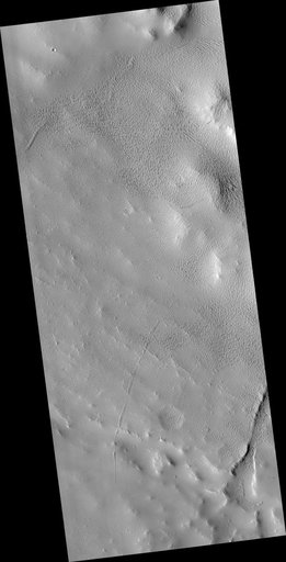 Mantled Surface of Ascraeus Mons