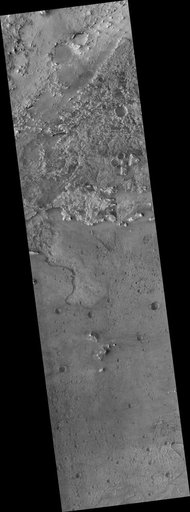 Proposed MSL Site in Nili Fossae Crater