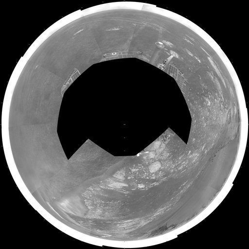 Forty Meters from Entry to Victoria Crater Polar