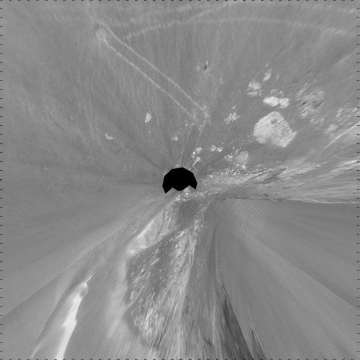 Forty Meters from Entry to Victoria Crater Vertical