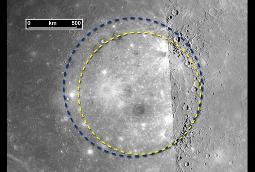 The Great Caloris Basin on Mercury