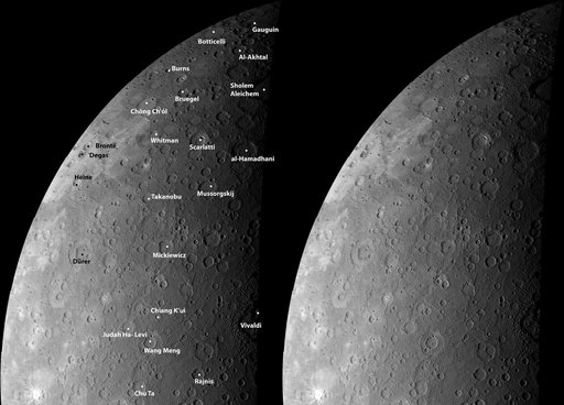 Mercury Craters from a New Perspective
