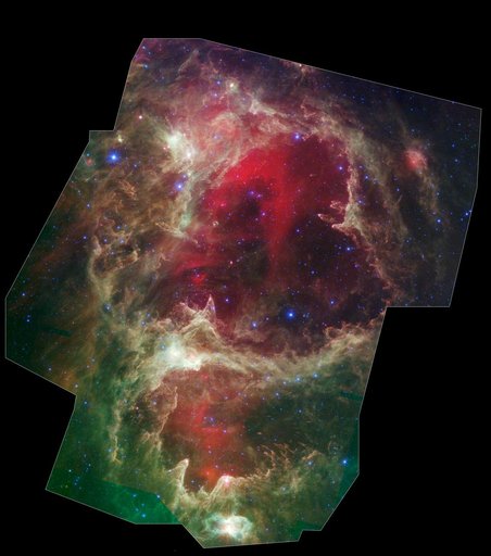 Spitzer Reveals Stellar Family Tree