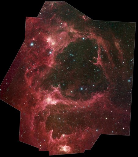 Spitzer Reveals Stellar Family Tree