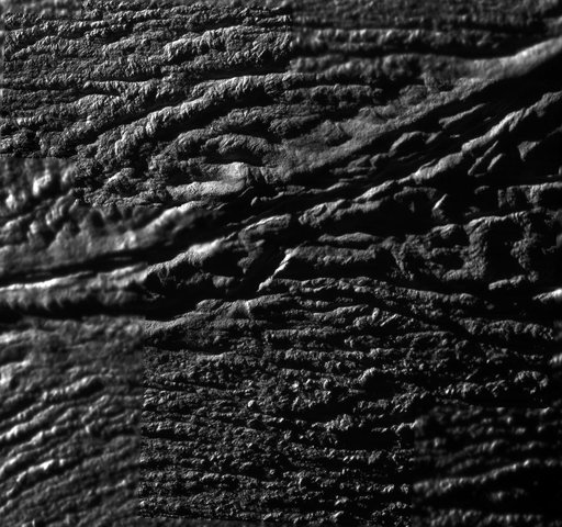 Enceladus Rev 91 Flyby - Skeet Shoot 1-4 Mosaic