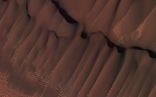 Dunes in Northern Summer