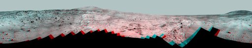 Full-Circle Bonestell Panorama from Spirit Stereo