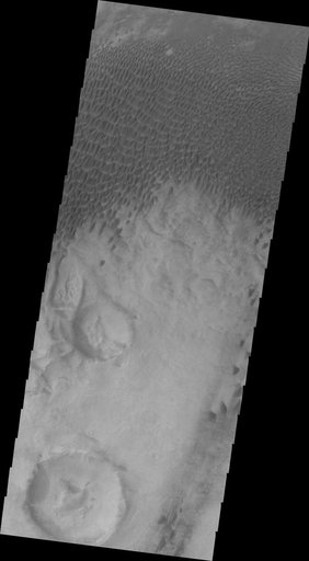 Dunes in Aonia Terra