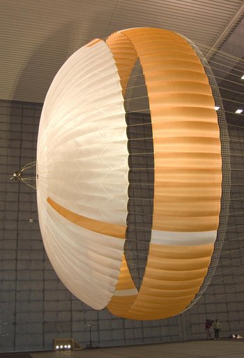 Large Parachute for NASA Mars Science Laboratory