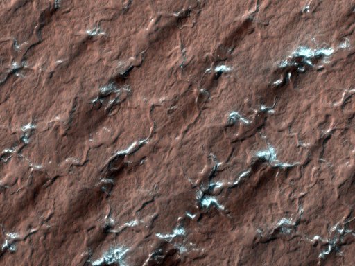 South Polar Spiders on Mars