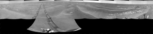 Opportunity Surroundings on Sol 1950
