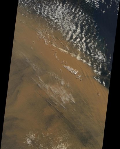 Massive Dust Storm over Australia