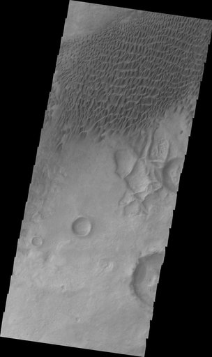 Dunes Northeast of Douglass Crater