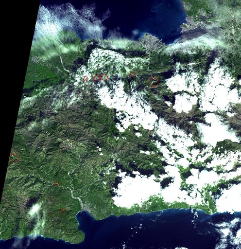 Haiti Earthquake Landslides