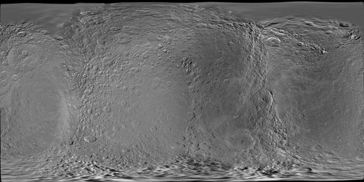 Map of Rhea - February 2010
