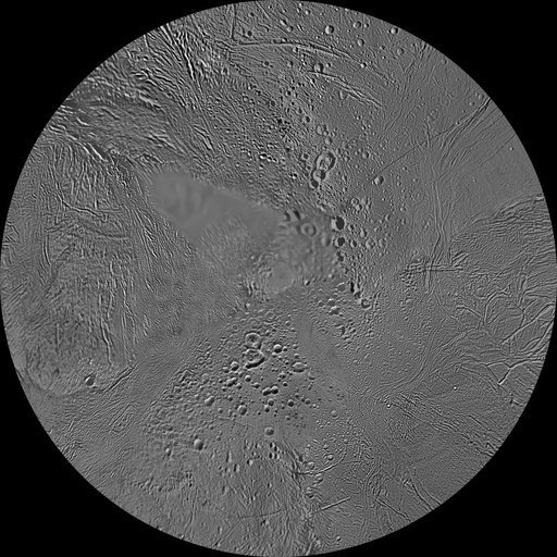 Enceladus Polar Maps - February 2010