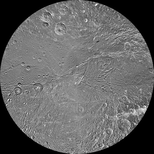 Dione Polar Maps - February 2010